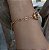 Pulseira Elos Banho Ouro - Imagem 3