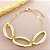 Pulseira Elos Banho Ouro - Imagem 1