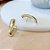 Brincos Ear hook com gota cristal - Imagem 2