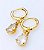 Brinco click gota Cristal - Imagem 3