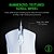 Mouse Gamer Razer Deathadder Essential, Mechanical Switch, 5 Botões, 6400DPI - Branco - Imagem 4