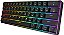 GK61, Teclado mecânico GK61, Gateron Yellow Switch, Preto - Imagem 2
