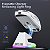Mouse Gamer Sem Fio Attack Shark X6, 26000 DPI, PAW3395, Tri-Modo com Dock Magnético, RGB, Branco - Imagem 4