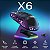 Mouse Gamer Sem Fio Attack Shark X6, 26000 DPI, PAW3395, Tri-Modo com Dock Magnético, RGB, Preto - Imagem 3