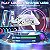 Mouse Gamer Attack Shark X1 Wireless 40.000 DPI PAW3395 Pro com Dock RGB, Branco - Imagem 2