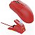 Mouse Gamer Attack Shark X1 Wireless 40.000 DPI PAW3395 Pro com Dock RGB, Vermelho - Imagem 1