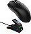 Mouse Gamer Attack Shark X1 Wireless 40.000 DPI PAW3395 Pro com Dock RGB, Preto - Imagem 1