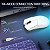 Mouse Gamer Sem Fio Attack Shark R1, 18000 Dpi, 55g, Tri-mode, Sensor PAW3311, Branco - Imagem 3