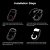 Mouse Feet G Pro X Superlight de Vidro - Glass Mouse Skates - Energy Fort - Imagem 3