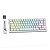 Teclado Magnetico Attack Shark X68PRO HE, RGB, Switch Magnetico Linear, Tri-Mode, Branco - Imagem 2