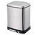 LIXEIRA INOX 2 DIVISORIAS DE 12L CADA SHINE - Imagem 1
