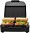 Sanduicheira Click Grill Cadence Eletrica Chapa Misteira Tostex - Imagem 6