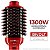 Escova Secadora Alisadora Modeladora Britânia 1300w Bilvolt Vermelho - Imagem 3