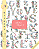 Clipart - Alfabeto Floral 2 - Imagem 1