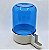 Bebedouro 300 ml - Malha Fina - Copo Azul e Base Branca - 6 unidades - Imagem 1
