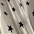 Cetim Estampado - Estrelas Fundo Branco - Imagem 3
