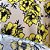 Linho Rústico Estampado Floral Amarelo - Imagem 2