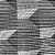 Passadeira Antiderrapante Tapete Duna Soft - Geométrico Cinza - 65cm de Largura - Imagem 1