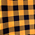 Crepe Alfaiataria New Look Estampado - Xadrez Amarelo e Preto - 1,50m de Largura - Imagem 1
