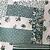 Percal 300 Fios Estampado Poliéster - Patchwork Floral Verde - 2,50m de Largura - Imagem 1