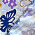 Tecido Percal 100% ALG 180 Fios - 2,50m de Largura - Borboleta Azul - Imagem 3