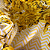 Tecido Percal 100% ALG 180 Fios - 2,50m de Largura - Chevron Floral Amarelo - Imagem 2