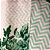 Tecido Percal 100% ALG 180 Fios - 2,50m de Largura - Chevron Floral Verde - Imagem 2