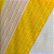 Tricoline Estampado 100% Algodão - Patchwork Listrado Amarelo - Imagem 1