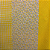 Tricoline Estampado 100% Algodão - Patchwork Listrado Amarelo - Imagem 4
