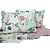 Kit Colcha Solteiro Dupla Face Matelassê com 01 Porta Travesseiro - Floral Azul e Lilás - Imagem 2