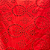 Laise Bordado 100% Algodão - Bolha Floral Vermelho - 1,40m de Largura - Imagem 1