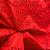 Laise Bordado 100% Algodão - Bolha Floral Vermelho - 1,40m de Largura - Imagem 2