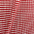 Crepe Ana Ruga Xadrez - Vermelho - 1,40m de Largura - Imagem 3