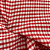 Crepe Ana Ruga Xadrez - Vermelho - 1,40m de Largura - Imagem 2