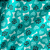 Tricoline Estampado 100% Poliéster - Pet Osso e Pata Fundo Tiffany - 1,50m de Largura - Imagem 1