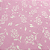 Crepe Estampado Havana - Folhagem Listrado Rosa - 1,50m de Largura - Imagem 1