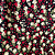 Liganete Estampada - Floral Miudo Preto - 1,60m de Largura - Imagem 1