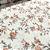 Tecido Percal Estampado 300 Fios 100% Poliéster - Roseria Fundo Branco - 2,50m de Largura | Toque Macio e Não Amassa - Imagem 1