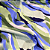 Tecido Viscolinho Estampado - Abstrato Azulado - 1,50m de Largura | Toque Macio e Caimento Perfeito - Imagem 3