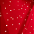 Tecido Viscose Estampada - Poá Branco Fundo Vermelho - 1,47m de Largura  | Poá 1cm | Leveza, Frescor e Caimento Fluido - Imagem 2