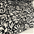 Tecido Viscose Estampada - Floral Abstrato Preto e Branco - 1,47m de Largura | Leveza, Frescor e Caimento Fluido - Imagem 1
