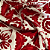 Tecido Crepe Sarjado Estampado - Geométrico Vermelho - 1,50m de Largura | Textura Diagonal e Não Amassa - Imagem 3