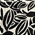 Tecido Crepe Sarjado Estampado - Floral Abstrato Preto e Branco - 1,50m de Largura | Textura Diagonal e Não Amassa - Imagem 5