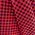 Tecido Xadrez Vermelho e Preto 7mm - 100% Poliéster - 1,50m de Largura - Imagem 2