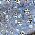Tecido Fleece Ultra Soft 3D Brilha no Escuro Estampado - Futebol Azul - 1,60m de Largura - 100% Poliéster - Mantas e Pijamas Infantis - Imagem 1