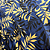 Viscolycra Estampada - Ramagem Fundo Azul - 1,80m de Largura - Imagem 1