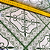 Tecido Cambraia de Algodão Estampado - Vitral Verde - 1,50m de Largura - Imagem 3