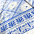 Tecido Cambraia de Algodão Estampado - Vitral Azul - 1,50m de Largura - Imagem 3