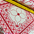 Tecido Cambraia de Algodão Estampado - Vitral Vermelho - 1,50m de Largura - Imagem 2