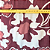 Tecido Viscose com Elastano Estampada - Floral Grande Marsala - 1,50m de Largura - Imagem 2